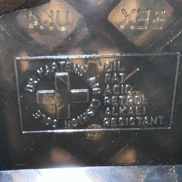 NEW! Dr. Doc Martens Sinclair Distorted Leopard Print Platform Leather Boots - 6 - Picture 6 of 9